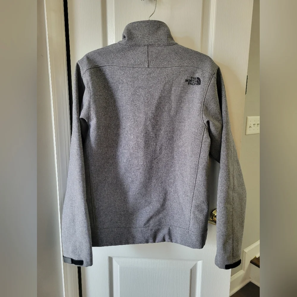 The North Face Men's Apex Bionic Softshell Windwall Jacket Gray Black Size Small